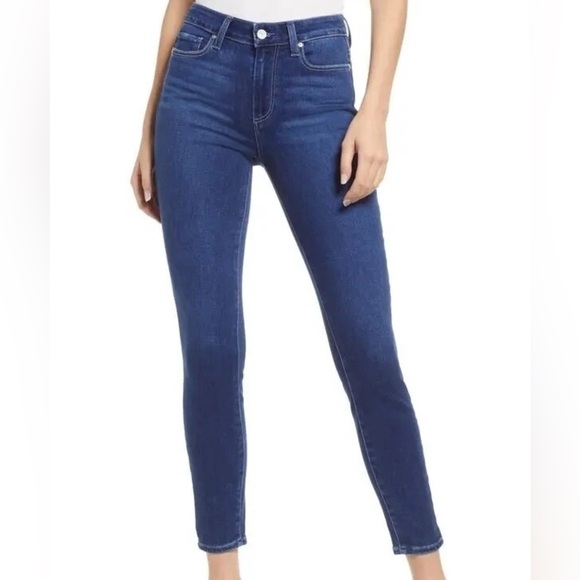 Paige Muse High Waist Ankle Skinny Jeans Montreux Women's Size 31 - Picture 1 of 7